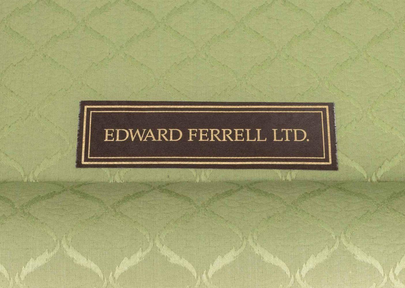 Edward Ferrell Ltd. Green Upholstered 3-Seat Sofa (Polster) im Angebot