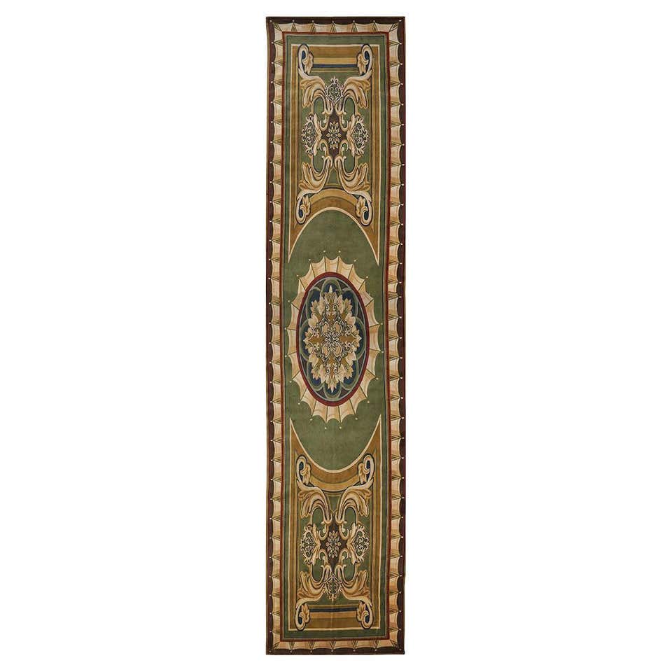 Abstract Waves Wool Rug in Style of Edward Fields For Sale at 1stDibs