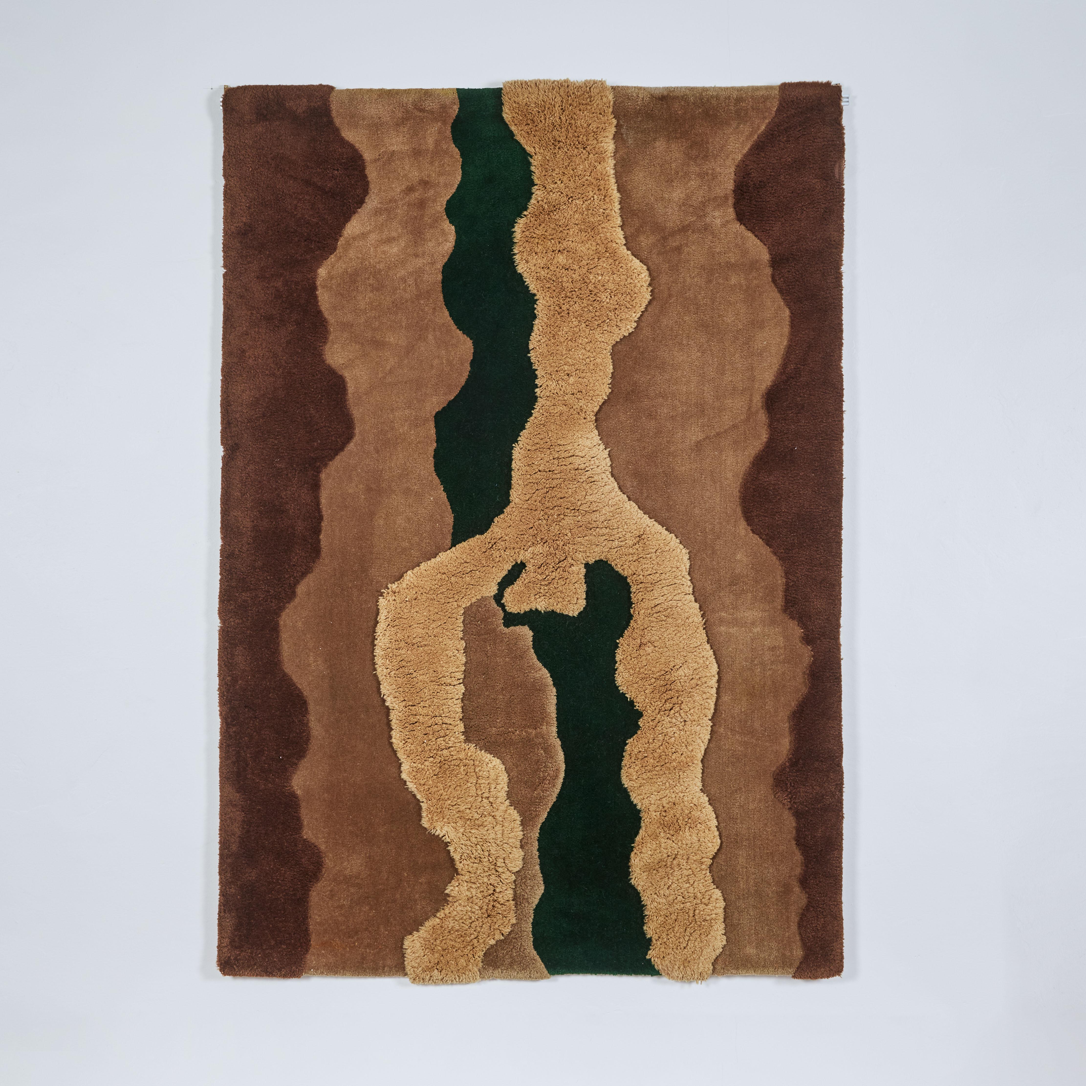 Fin du 20e siècle Edward Fields Tapis de tapisserie noué à la main en vente