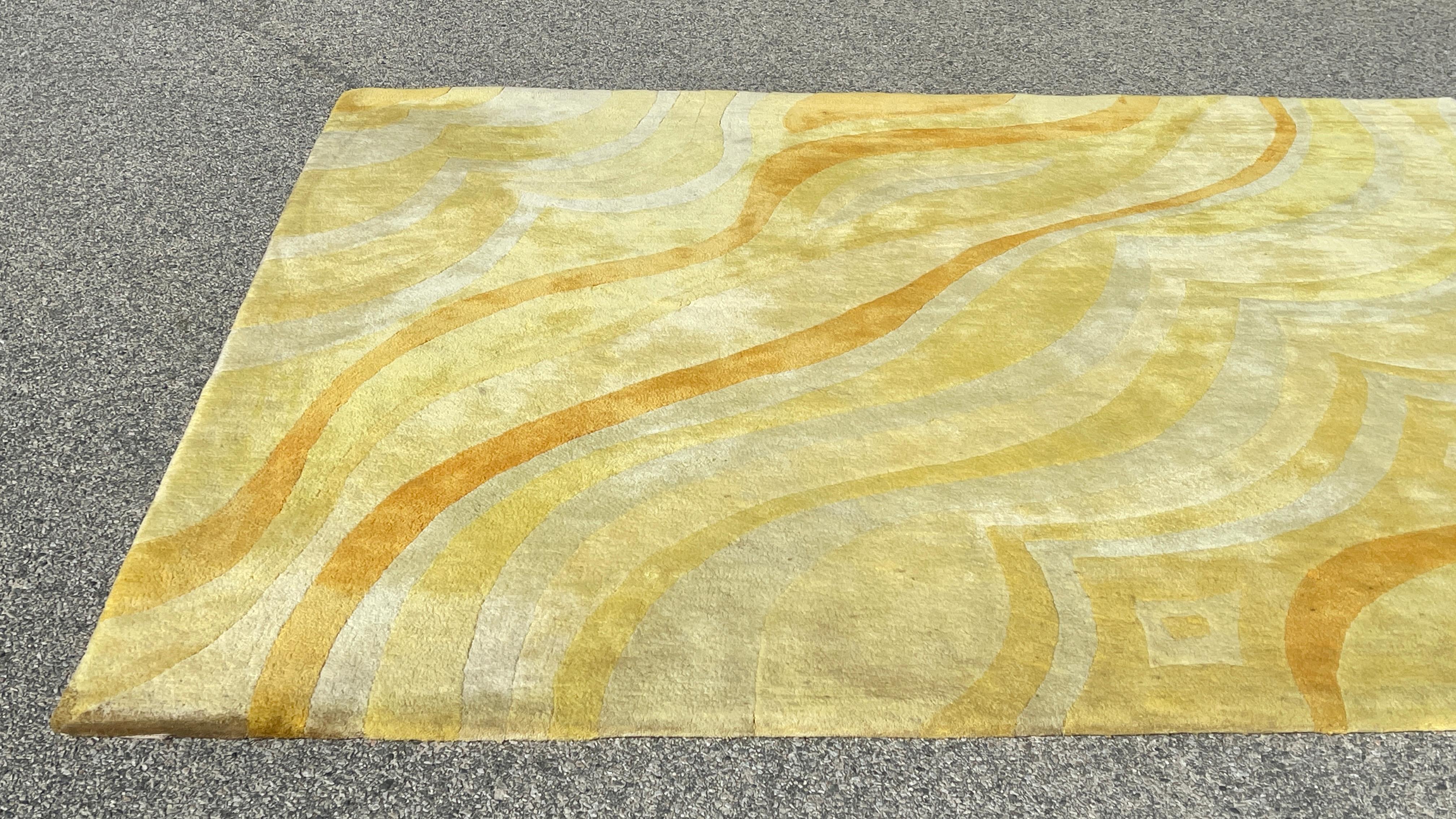 Edward Fields Wool Rug 'Fascinatin' Ribbon', 1972 6