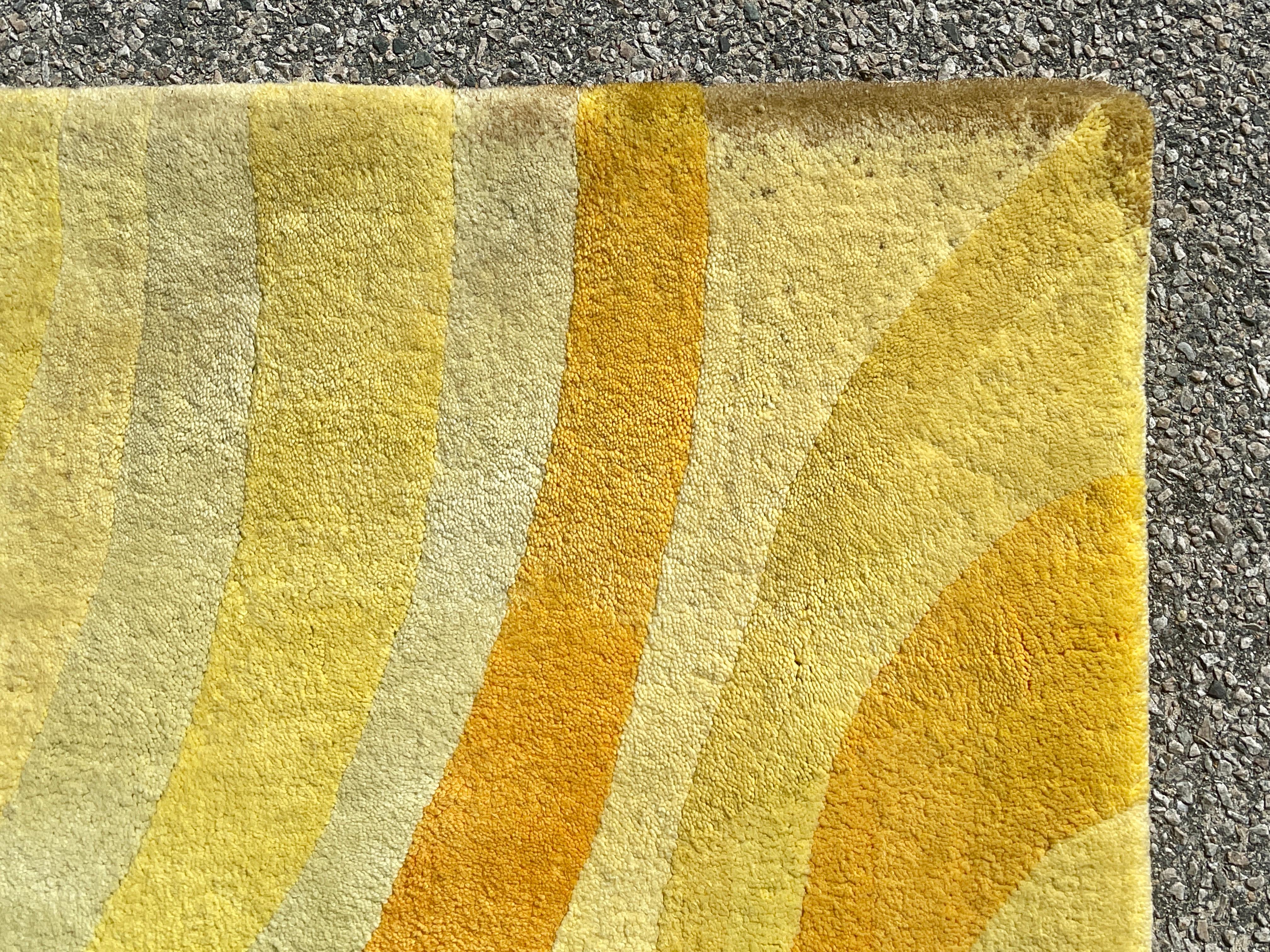 Edward Fields Wool Rug 'Fascinatin' Ribbon', 1972 8
