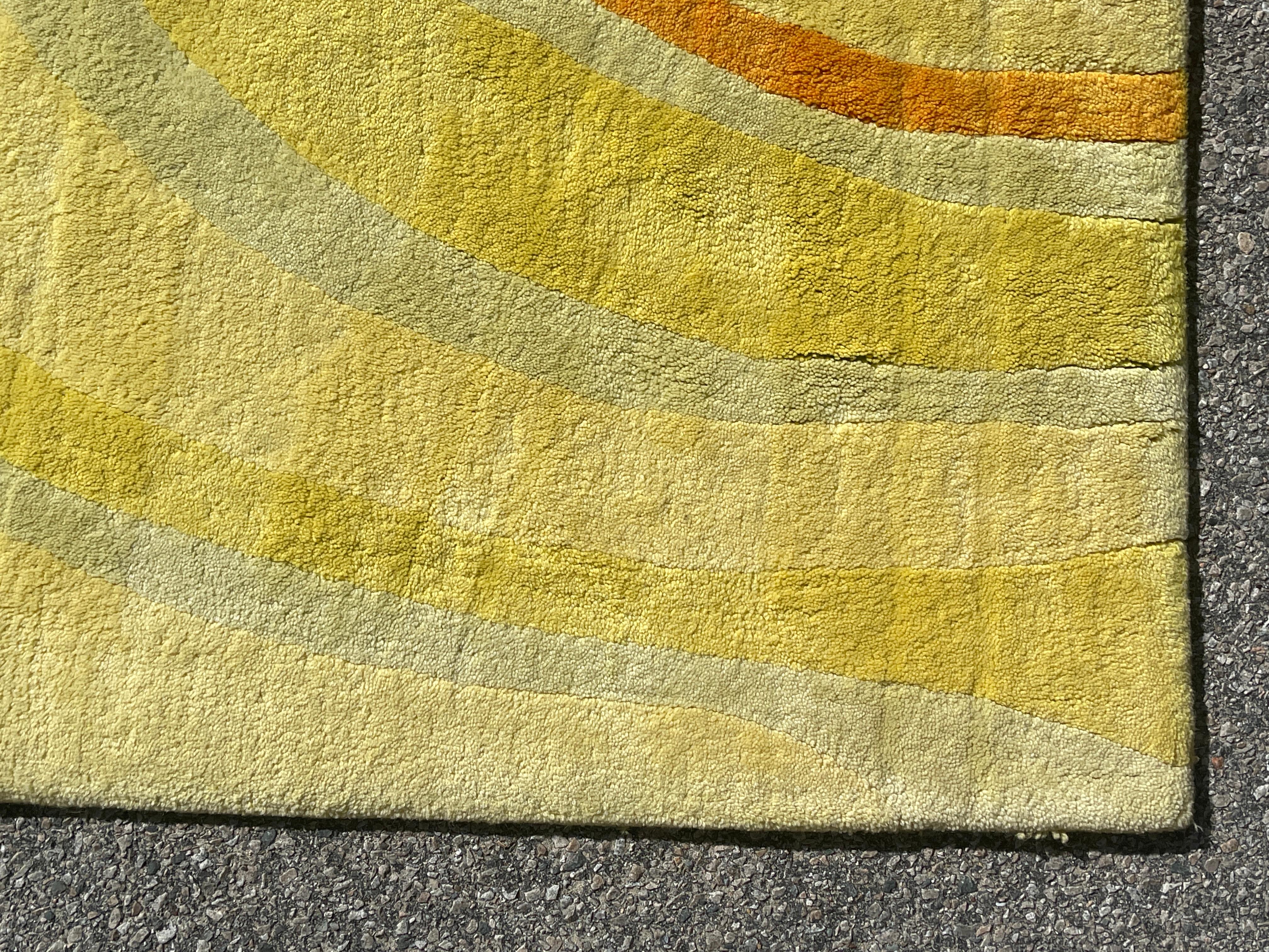 Edward Fields Wool Rug 'Fascinatin' Ribbon', 1972 10