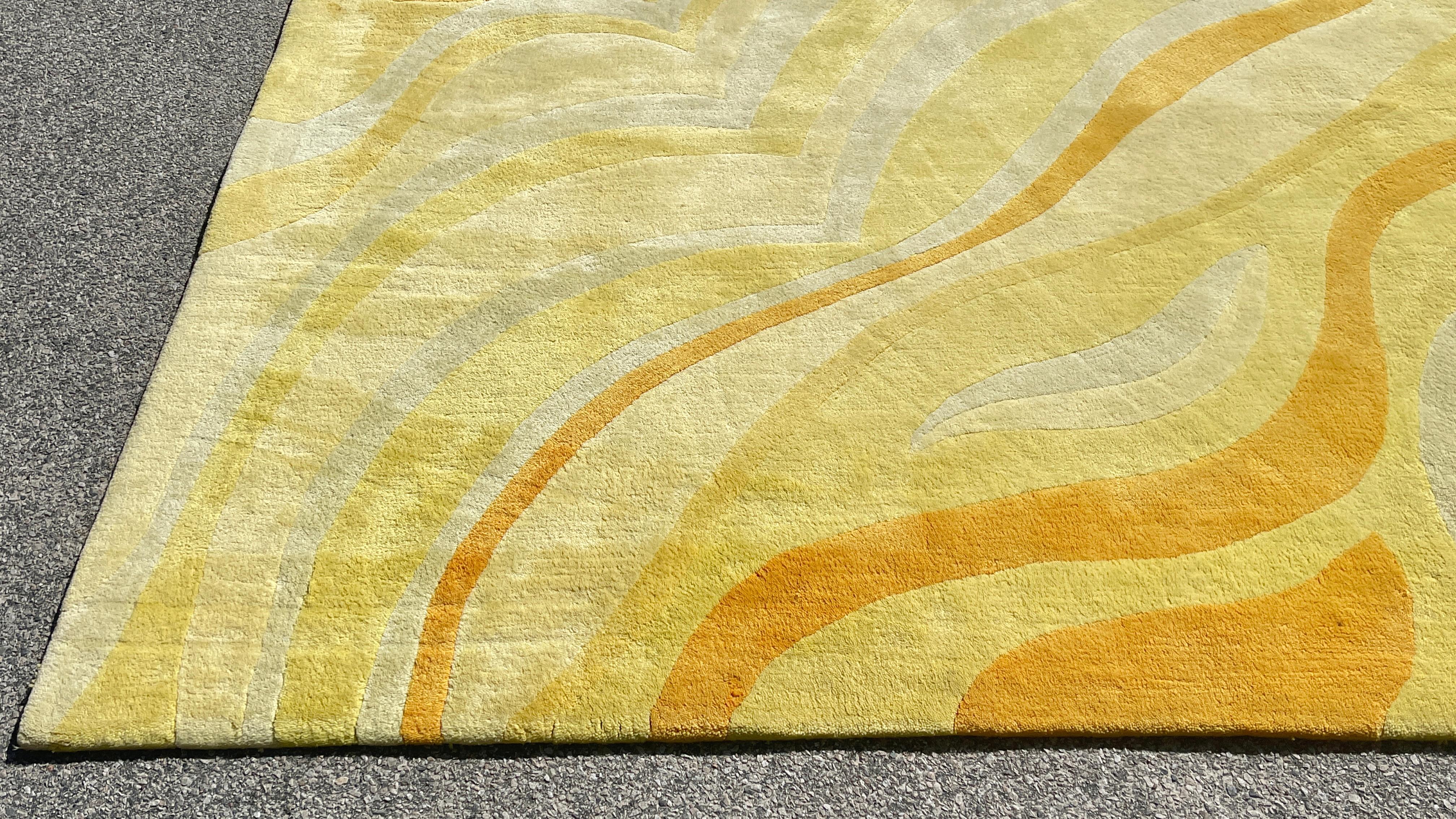 Edward Fields Wool Rug 'Fascinatin' Ribbon', 1972 2