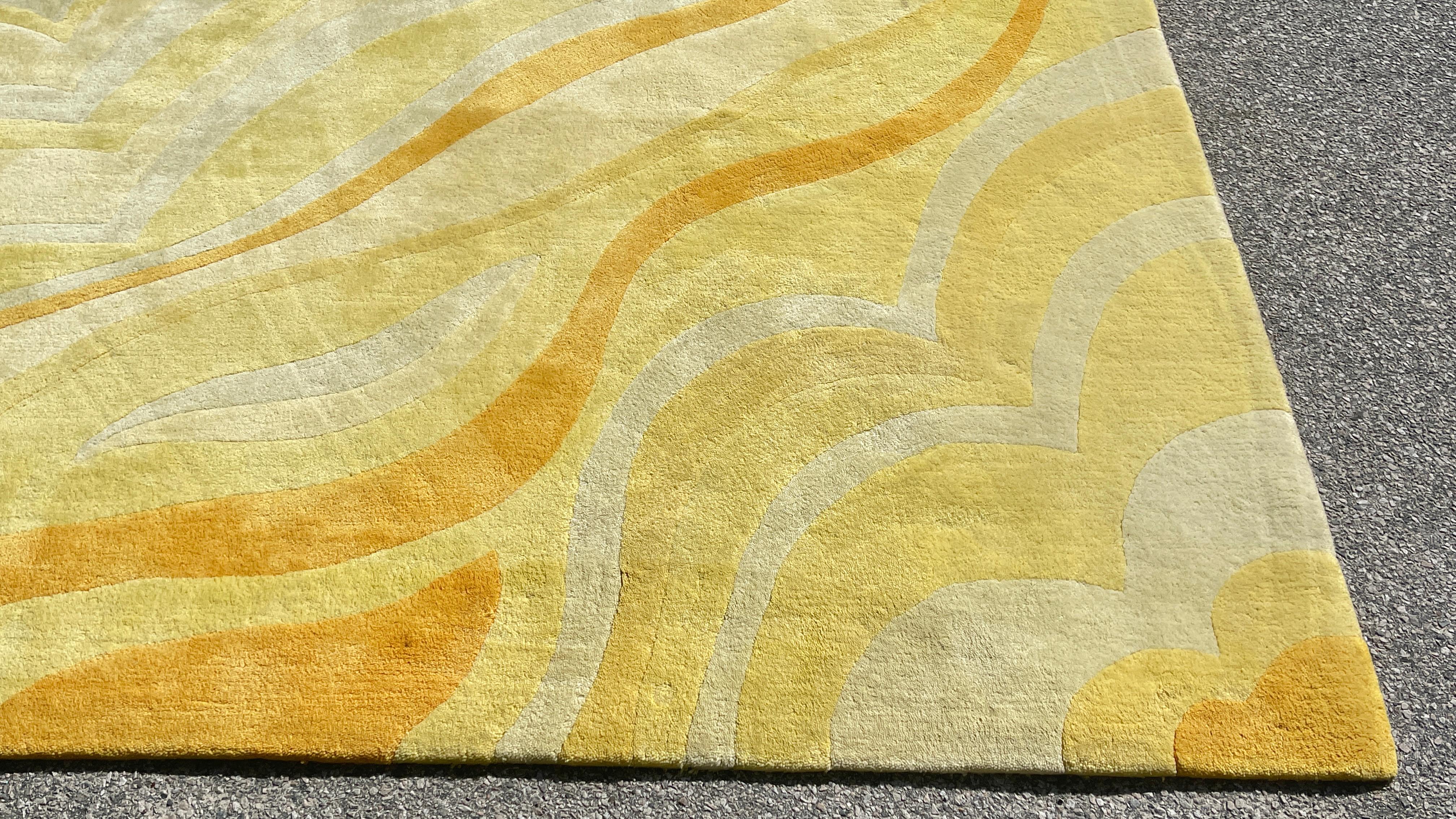 Edward Fields Wool Rug 'Fascinatin' Ribbon', 1972 3