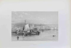 Antique Hull - Engraving by Edward Francis Finden - 1838