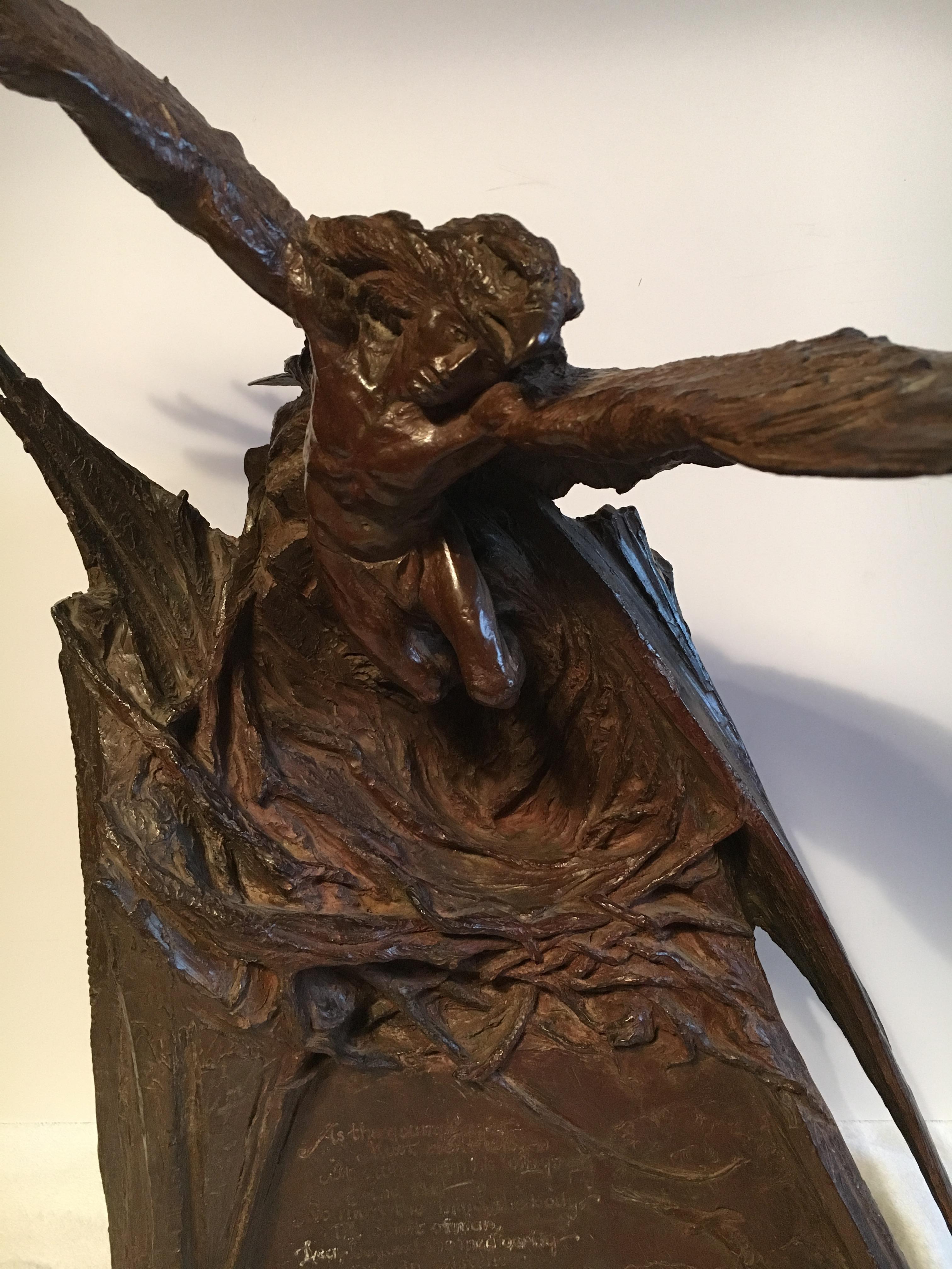 Geist des Menschen – Sculpture von Edward Fraughton