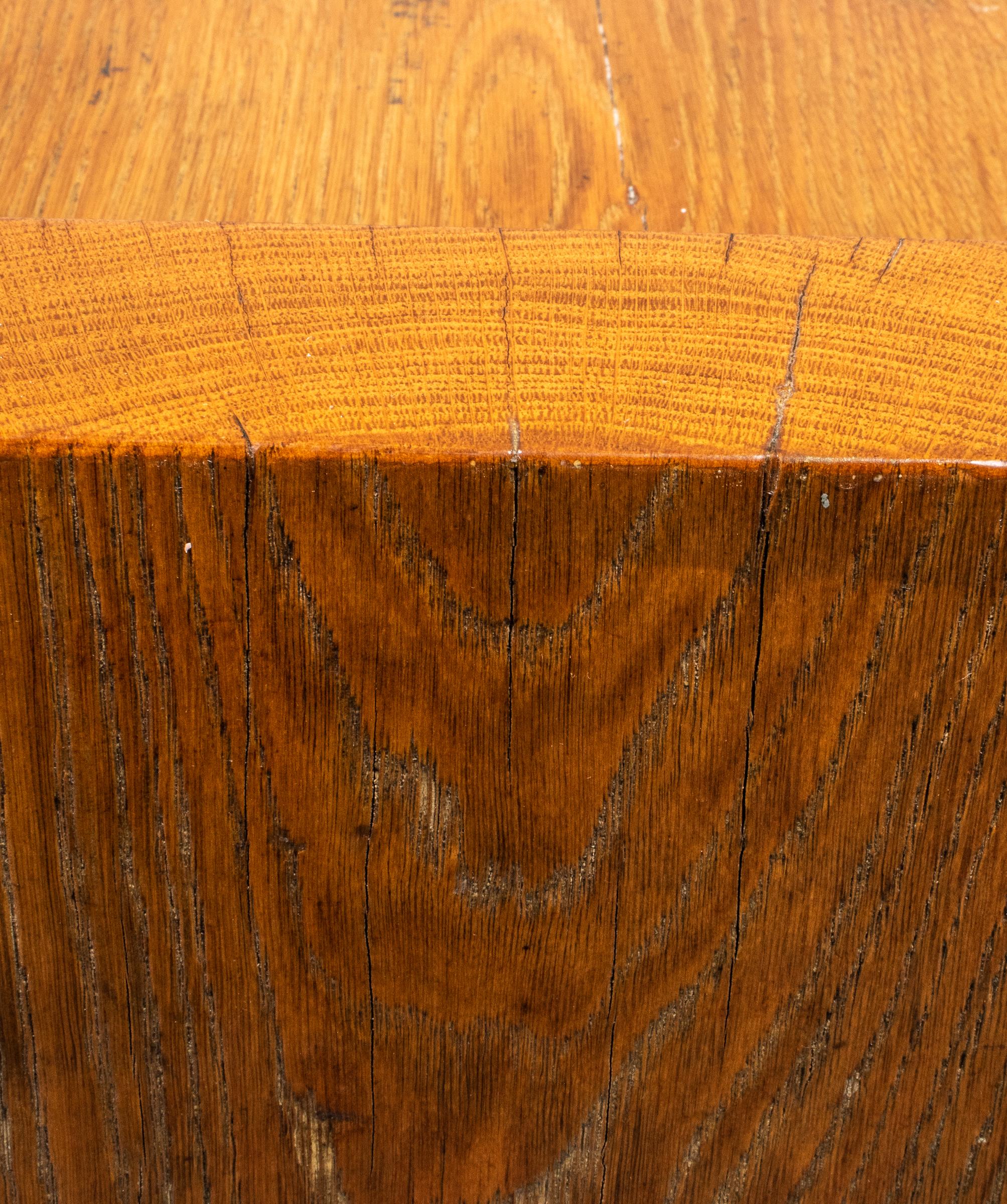 Edward Garratt Maple Craftsman Bench In Good Condition In New York, NY