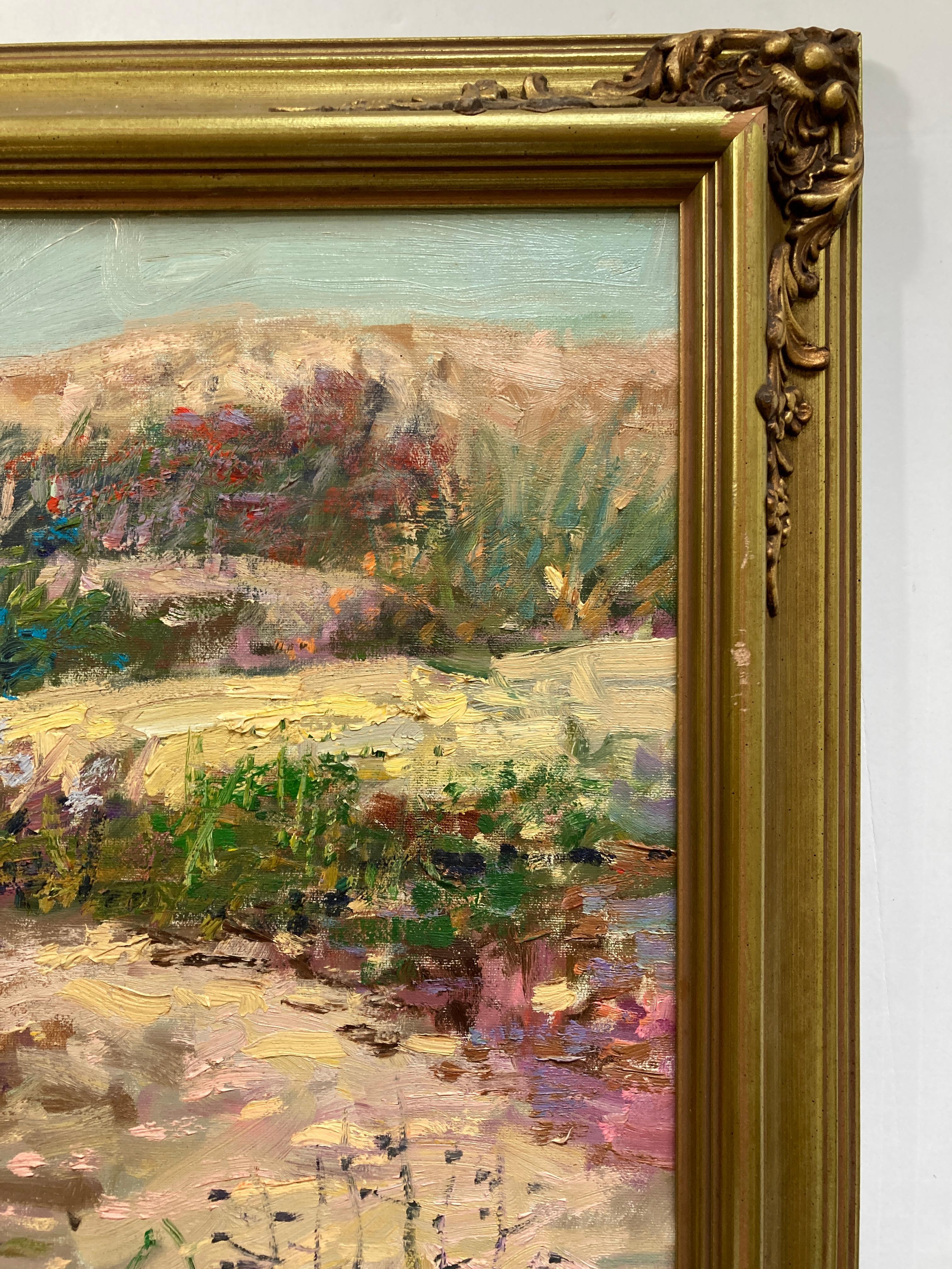 Edward Glafke 'Before Big Sur' Impressionist Landscape Painting For Sale 4