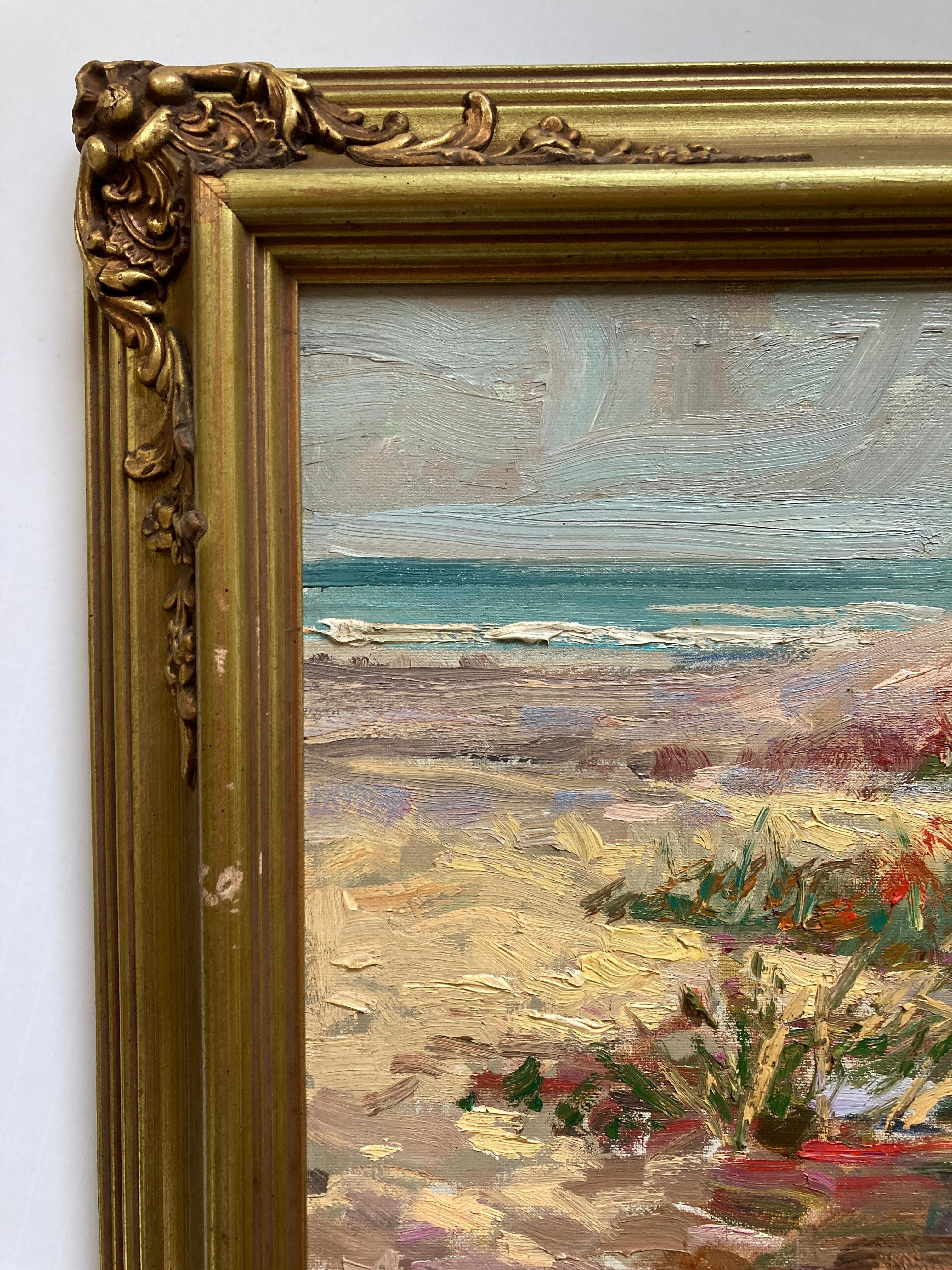 Edward Glafke 'Before Big Sur' Impressionist Landscape Painting For Sale 5