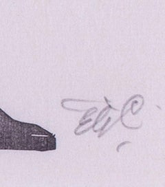 Signed art deco woodcut, by Edward Gordon Craig 'Candle Bearer'