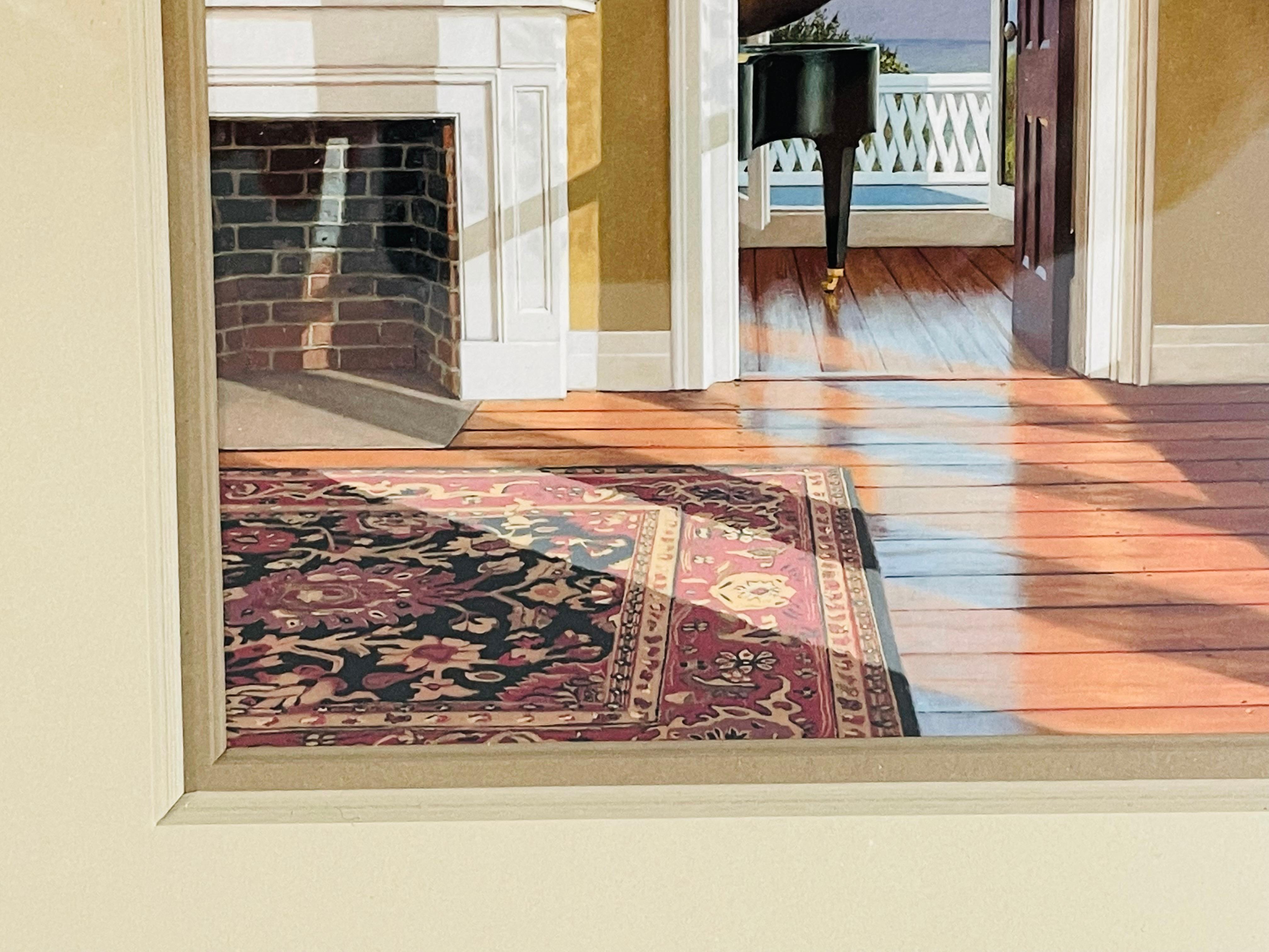 American Edward Gordon the Music Room Prints, a Pair