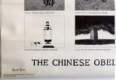 Edward Gorey "Die chinesischen Obelisken" Poster, signiert