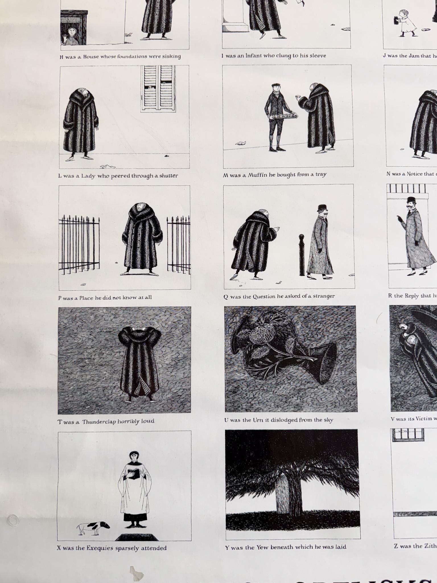 Americano Poster di Edward Gorey 