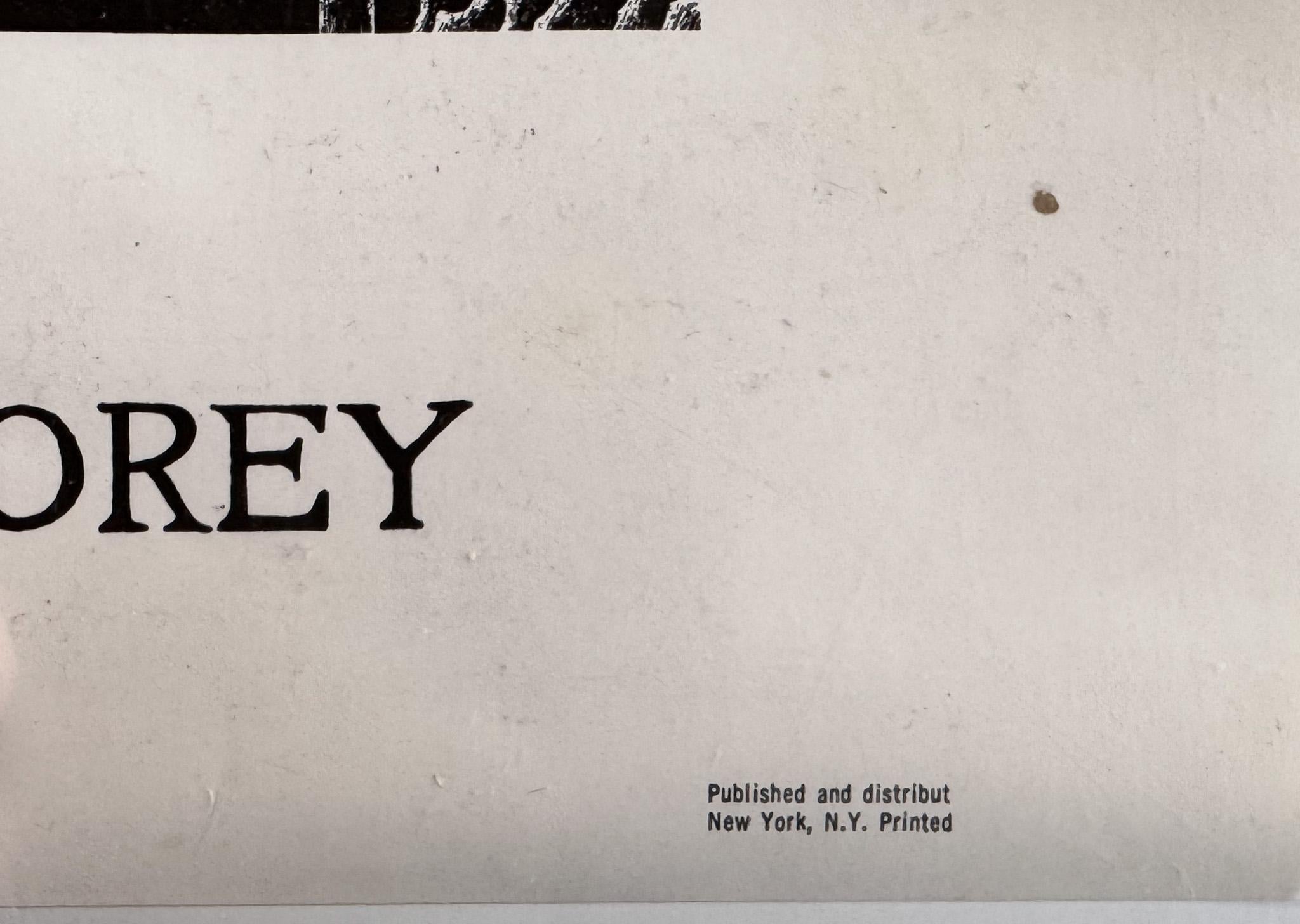 Carta Poster di Edward Gorey 