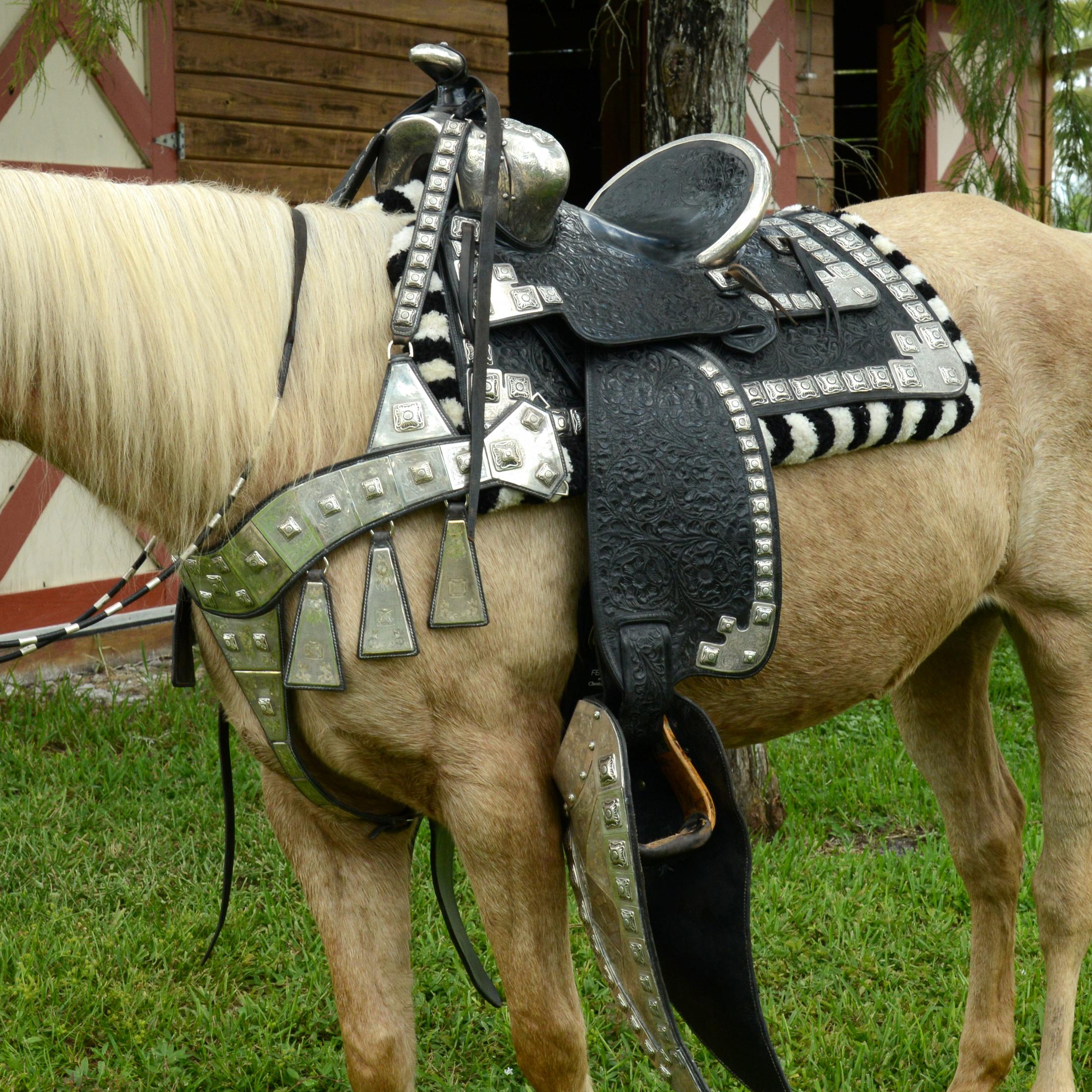 Edward H. Bohlin Parade Saddle Set For Sale 6