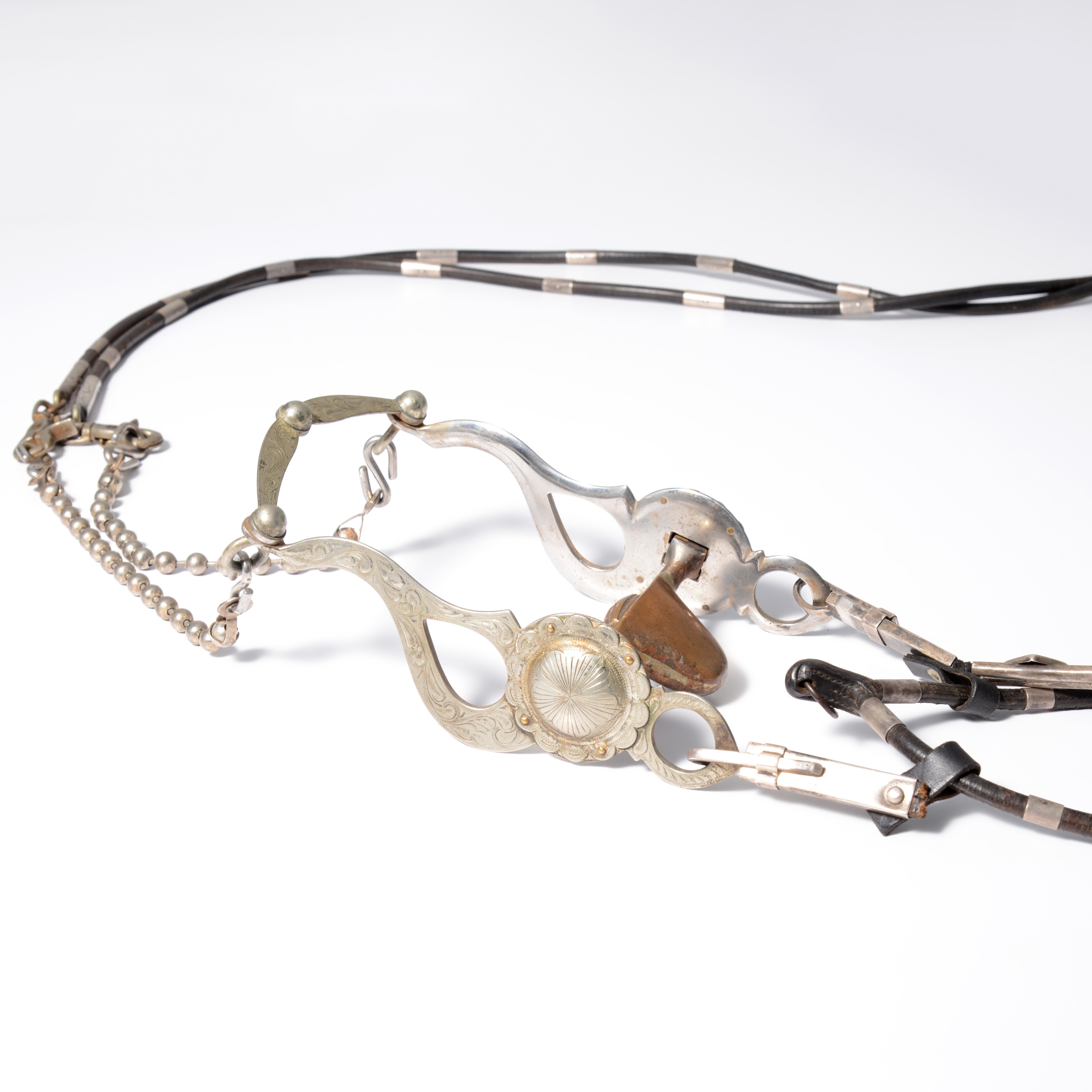 Sterling Silver Edward H. Bohlin RANCHERO Parade Saddle Set For Sale