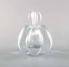 Edward Hald for Orrefors, a Collection of Five Mouth Blown Flacons