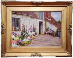 Flowers in Bloom by The Old Mill