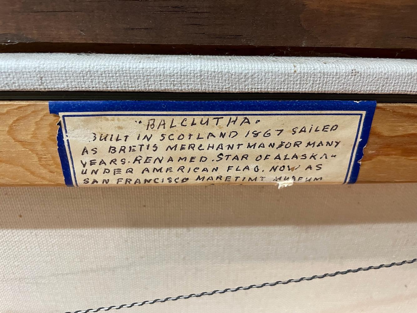 Clipper Ship “Balclutha” For Sale 2