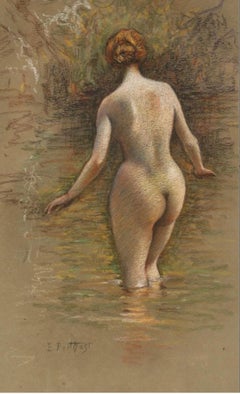 "Fille dans l'eau