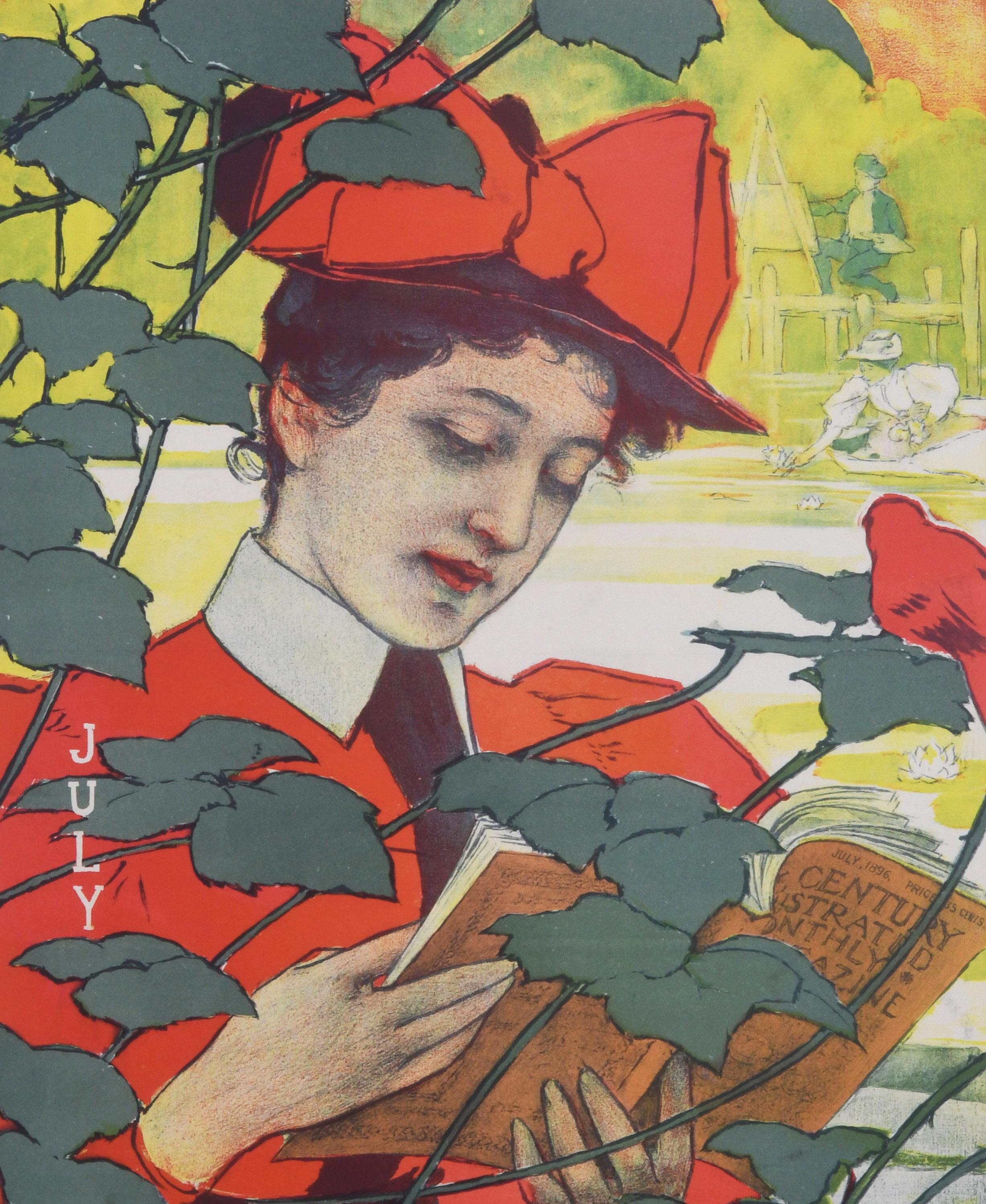 The Century Magazine - Brown Portrait Print by Edward Henry Potthast