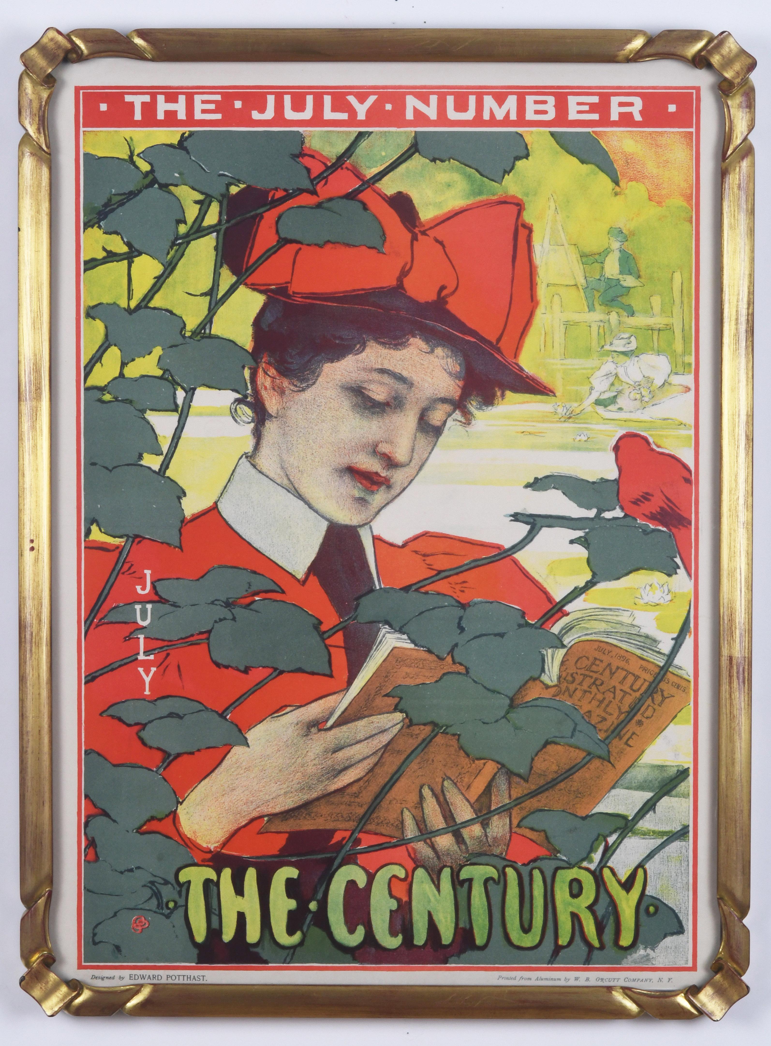 Edward Henry Potthast Portrait Print - The Century Magazine
