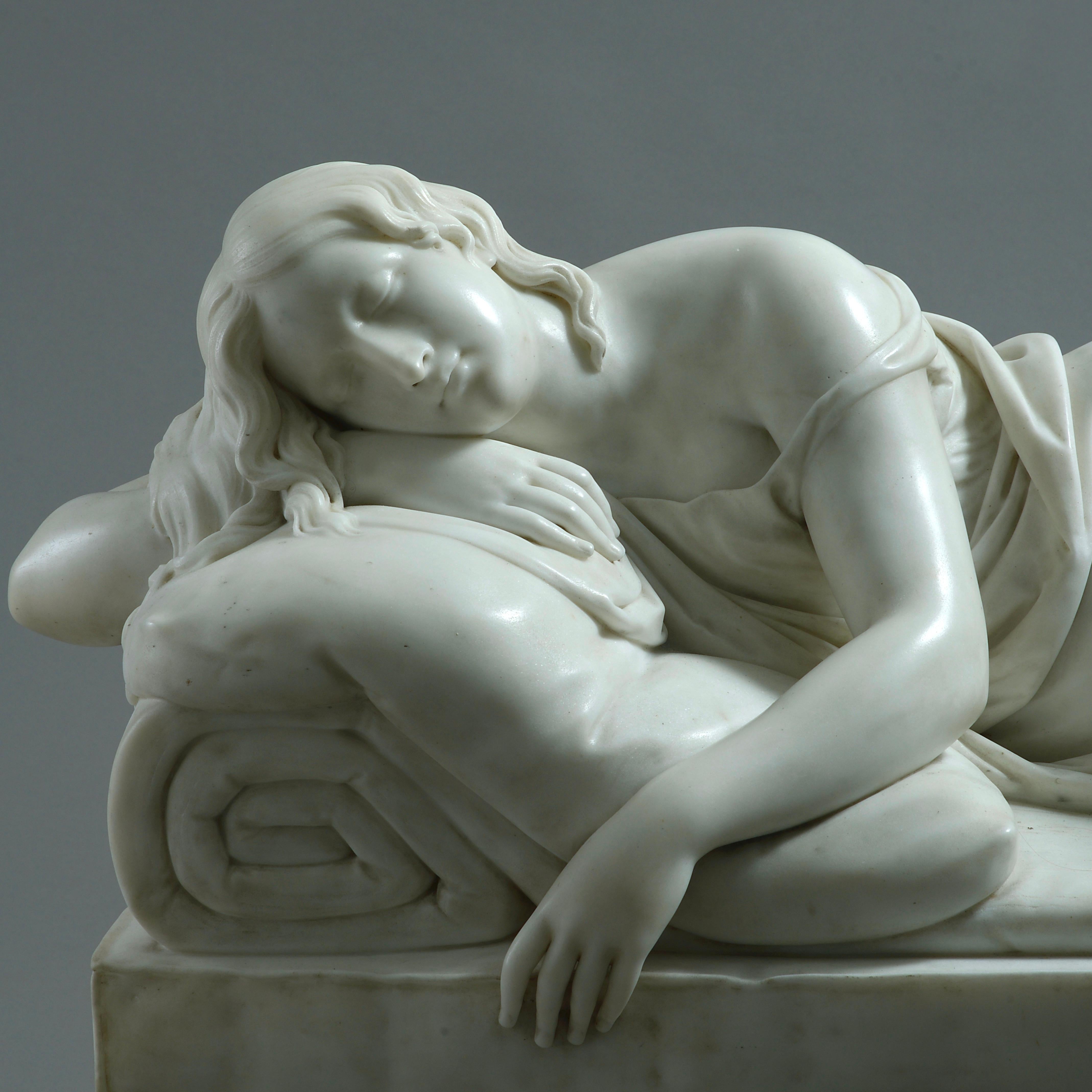 Edward Hodges Baily (1788-1867) Sleeping Nymph For Sale 1