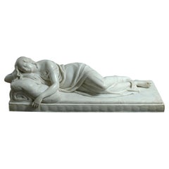 Antique Edward Hodges Baily (1788-1867) Sleeping Nymph