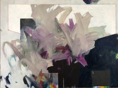 EDWARD HOLLAND, The Virgin (Version 11), abstract painting on canvas