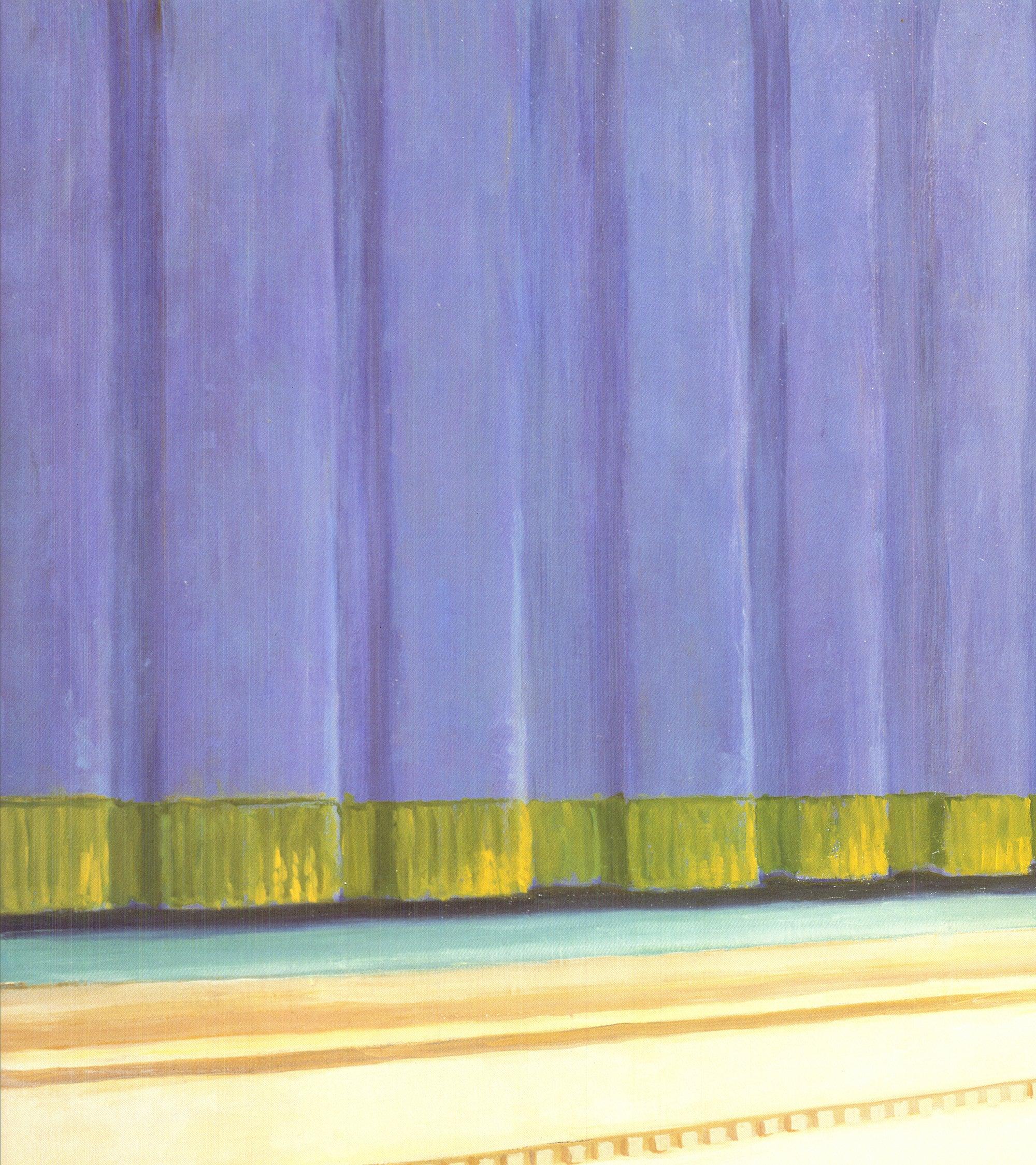 Edward Hopper - Débardeur « First Row Orchestra » réaliste jaune, violet et vert, 1997 2