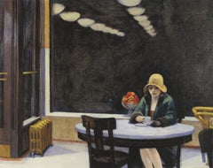 Edward Hopper 'Automat' 2009- Offset Lithograph