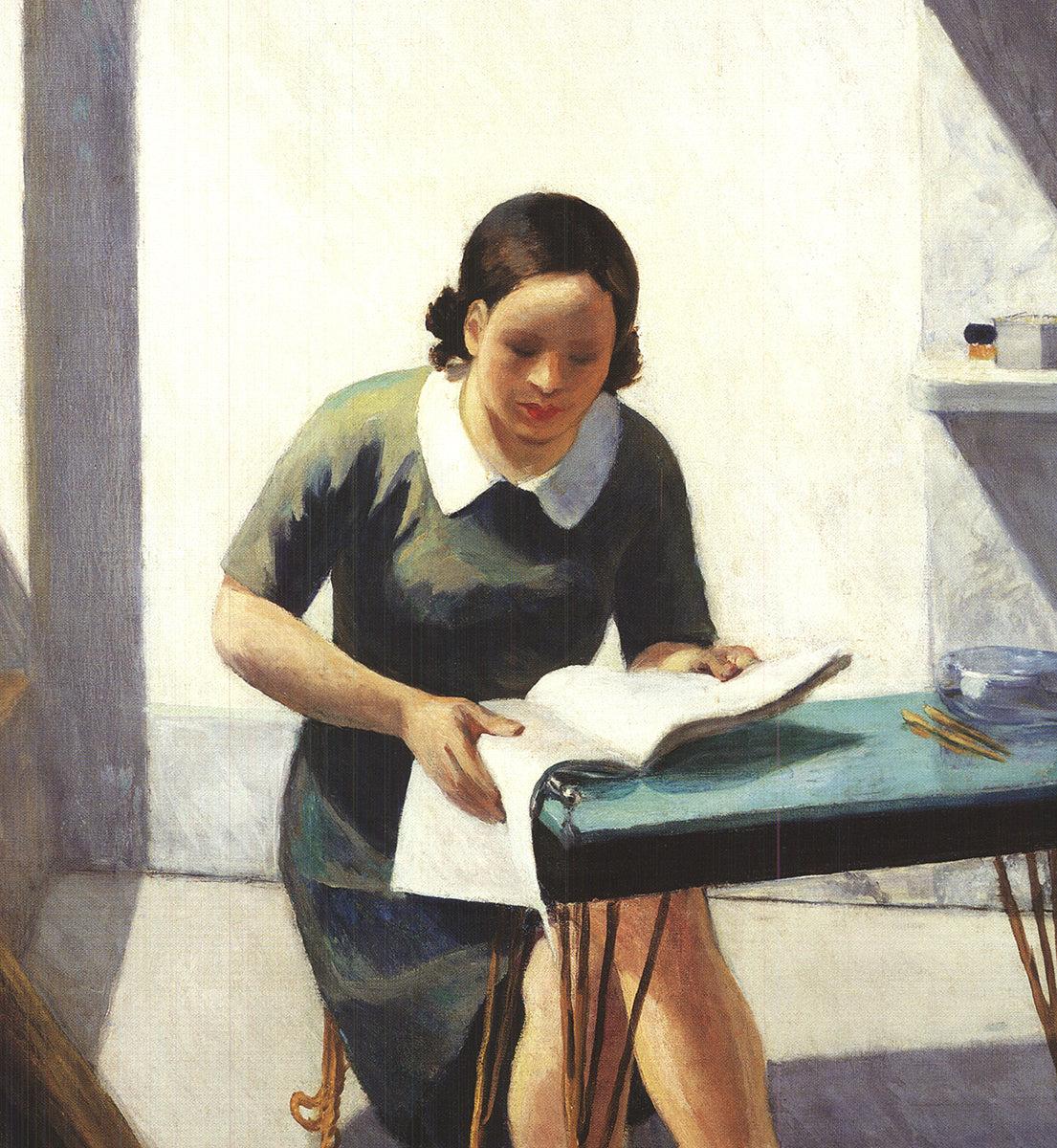 Edward Hopper 'Barber Shop' 2010- Offset Lithograph For Sale 3
