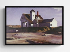 Edward Hopper 'Coast Guard Station' 2010- Offset Lithograph