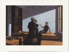 Edward Hopper 'Conference at Night' 1993- Offset Lithograph