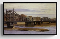 Edward Hopper "Puente de la presa de Macomb" 2010- Litografía offset