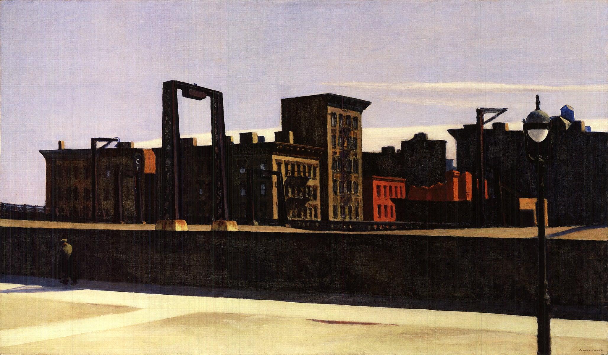 Edward Hopper 'Manhattan Bridge Loop' 2010- Offset Lithograph For Sale 1