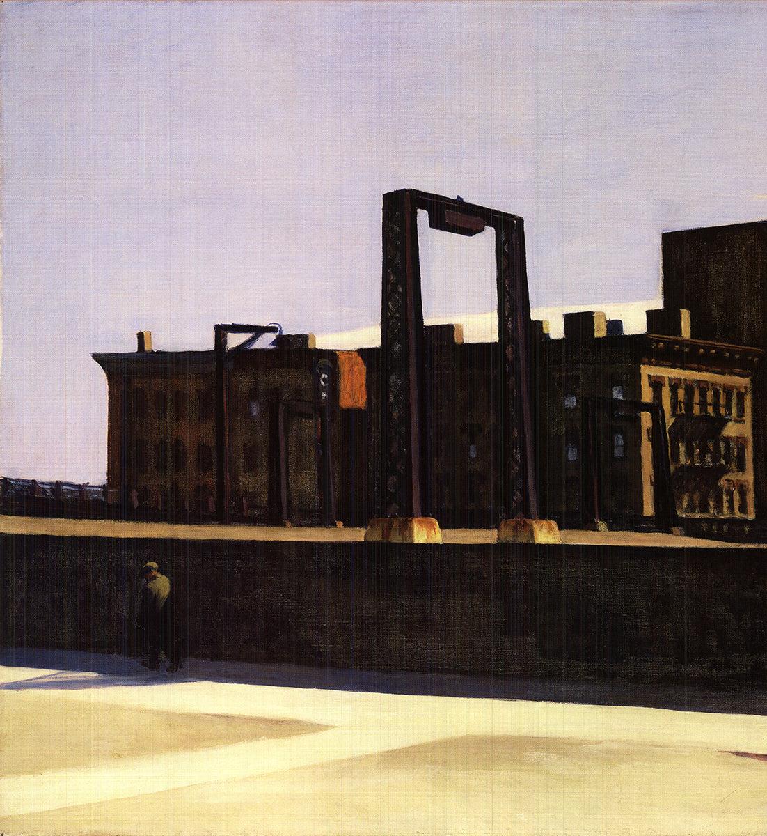 Edward Hopper 'Manhattan Bridge Loop' 2010- Offset Lithograph For Sale 2