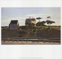 Edward Hopper 'New York, New Haven, and Hartford' 2009- Offset Lithograph