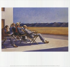 Edward Hopper 'People in the Sun' 2009- Offset Lithograph