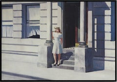 Edward Hopper 'Summertime' 1984- Offset Lithograph