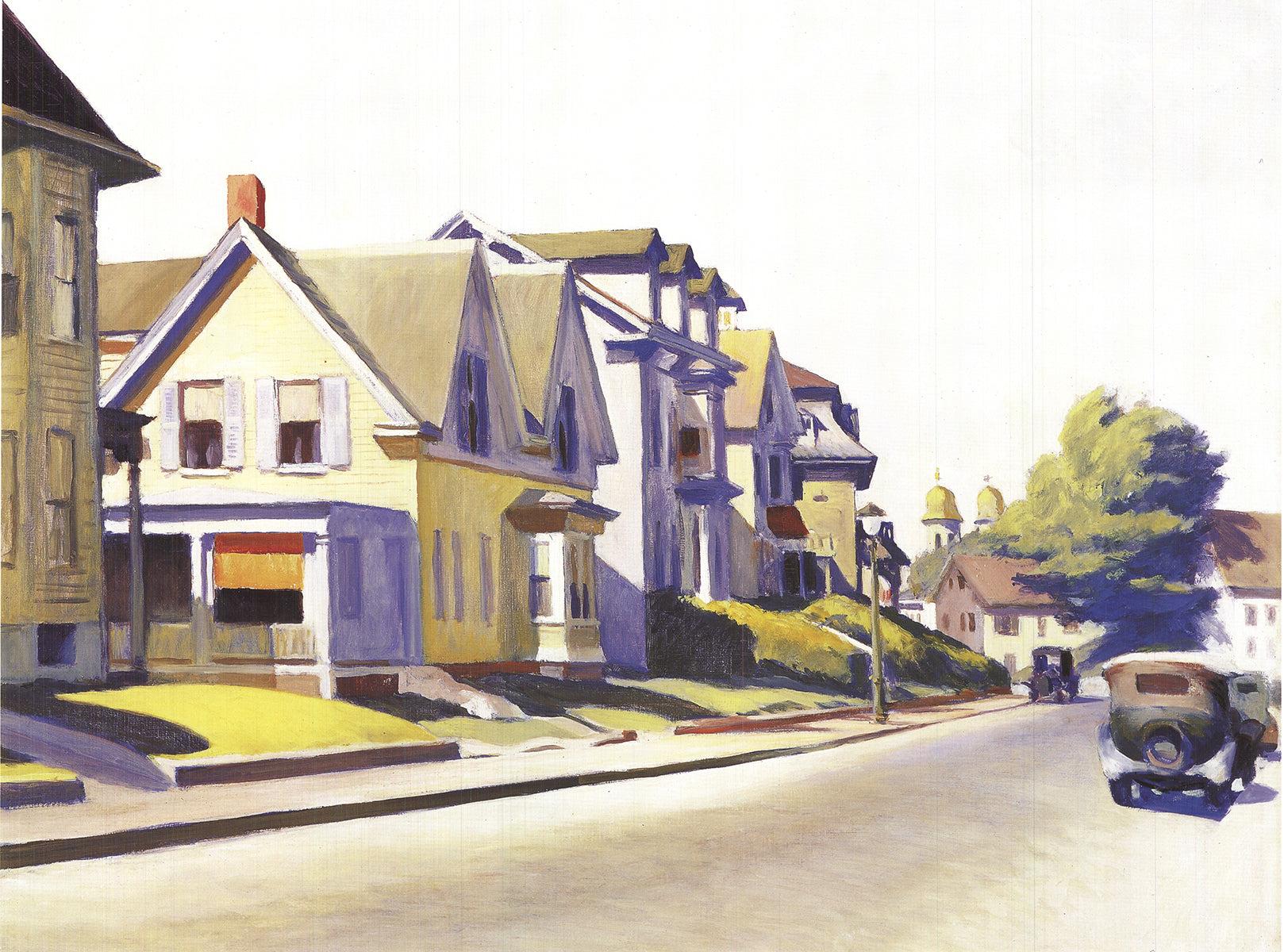 Edward Hopper Sun on Prospect Street 2010- Lithographie offset en vente 1