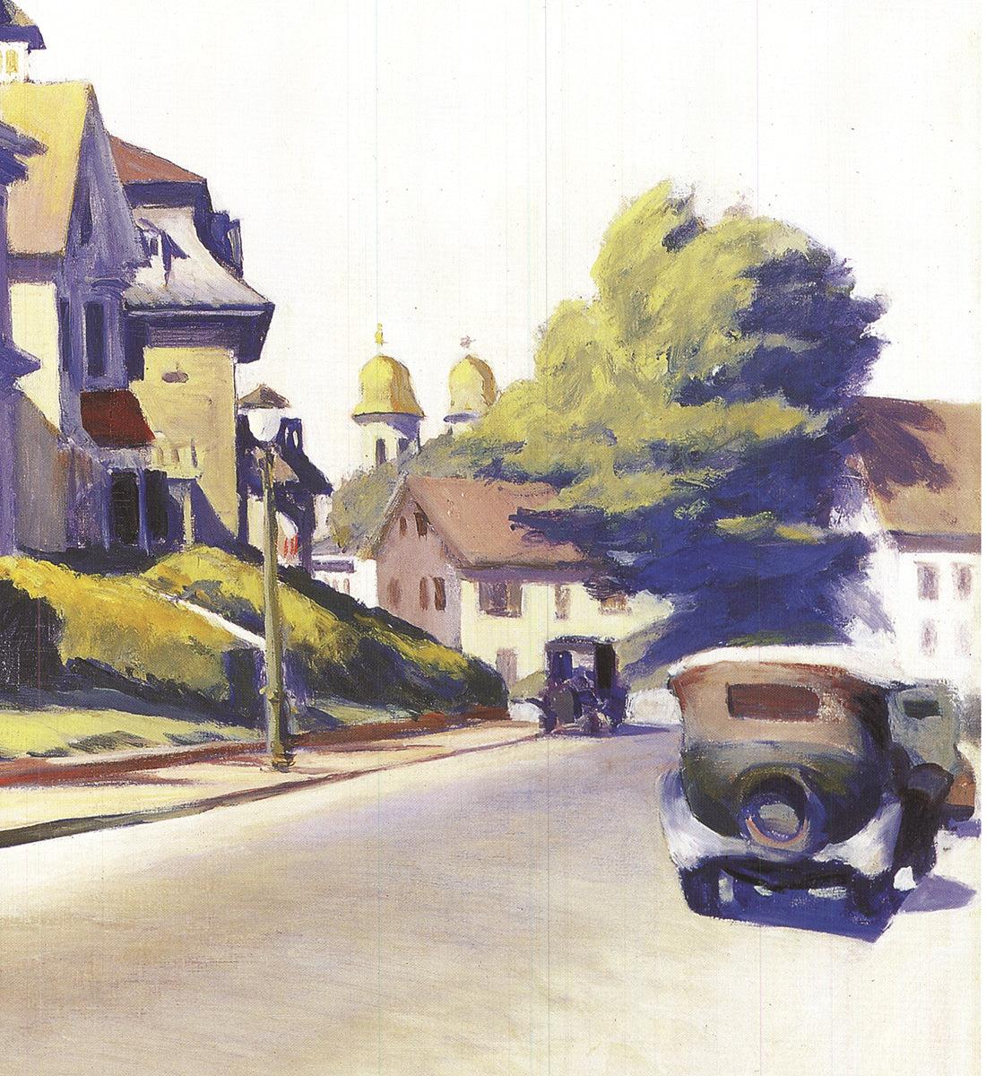 Edward Hopper Sun on Prospect Street 2010- Lithographie offset en vente 3