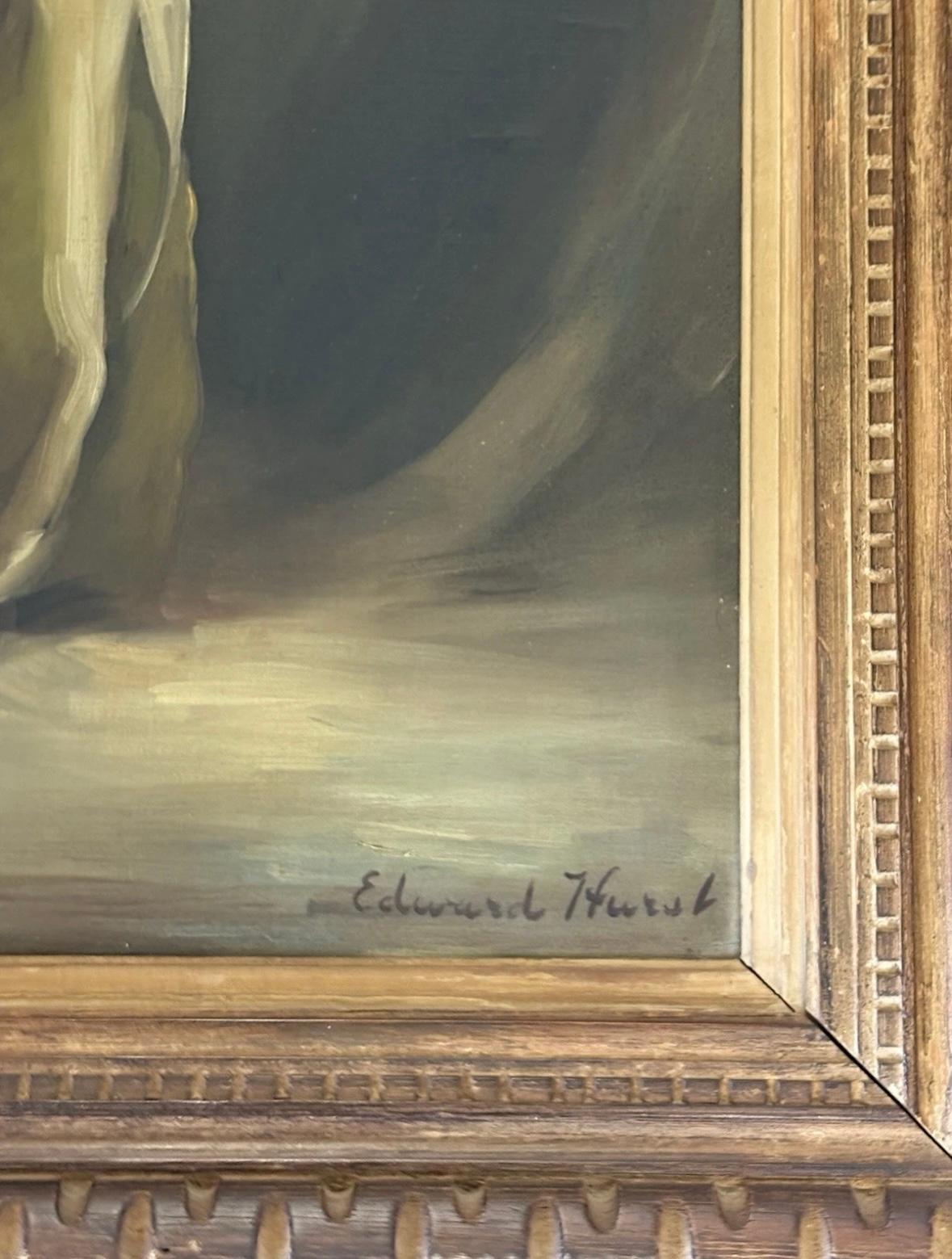 Edward Hurst dipinge in originale olio su tela 