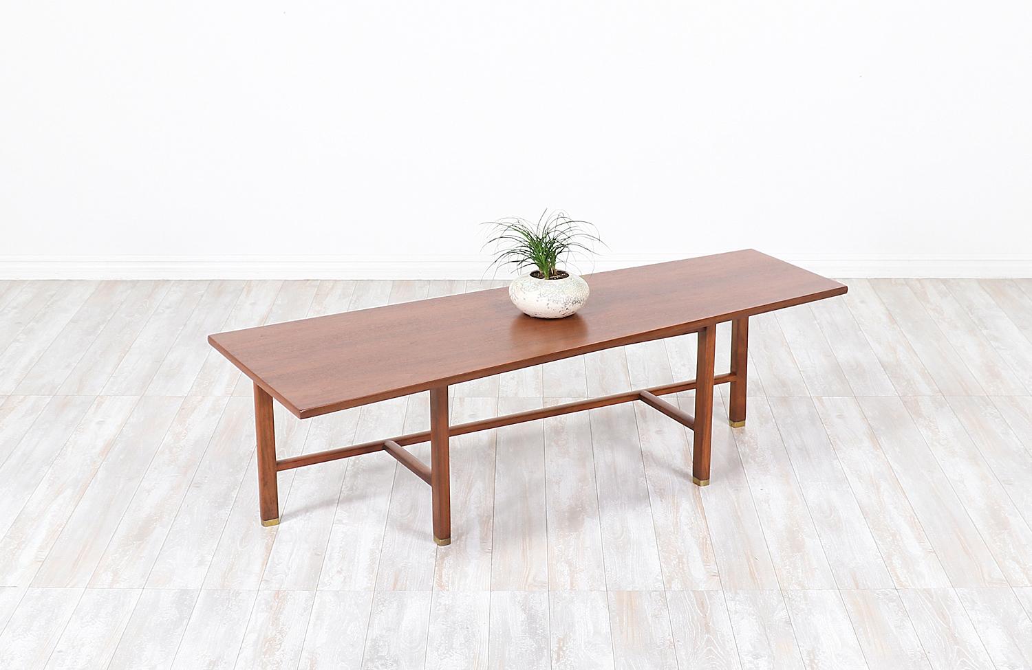 American Edward J. Wormley Asymmetrical Coffee Table for Dunbar