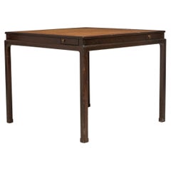 Edward J Wormley for Dunbar Cork and Wood Concealed Tray Game Table