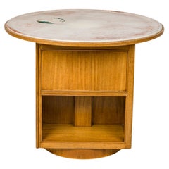 Edward Wormley per Dunbar Furniture Co. Tavolo rotante della biblioteca