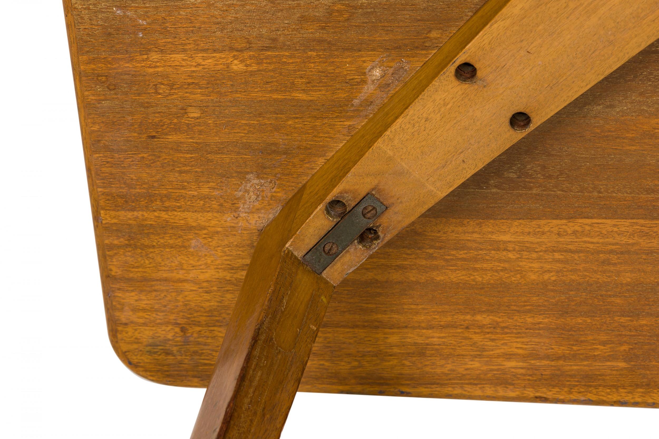 Quadratischer Holz-Spieltisch, Edward J. Wormley für Dunbar Furniture Company im Angebot 3