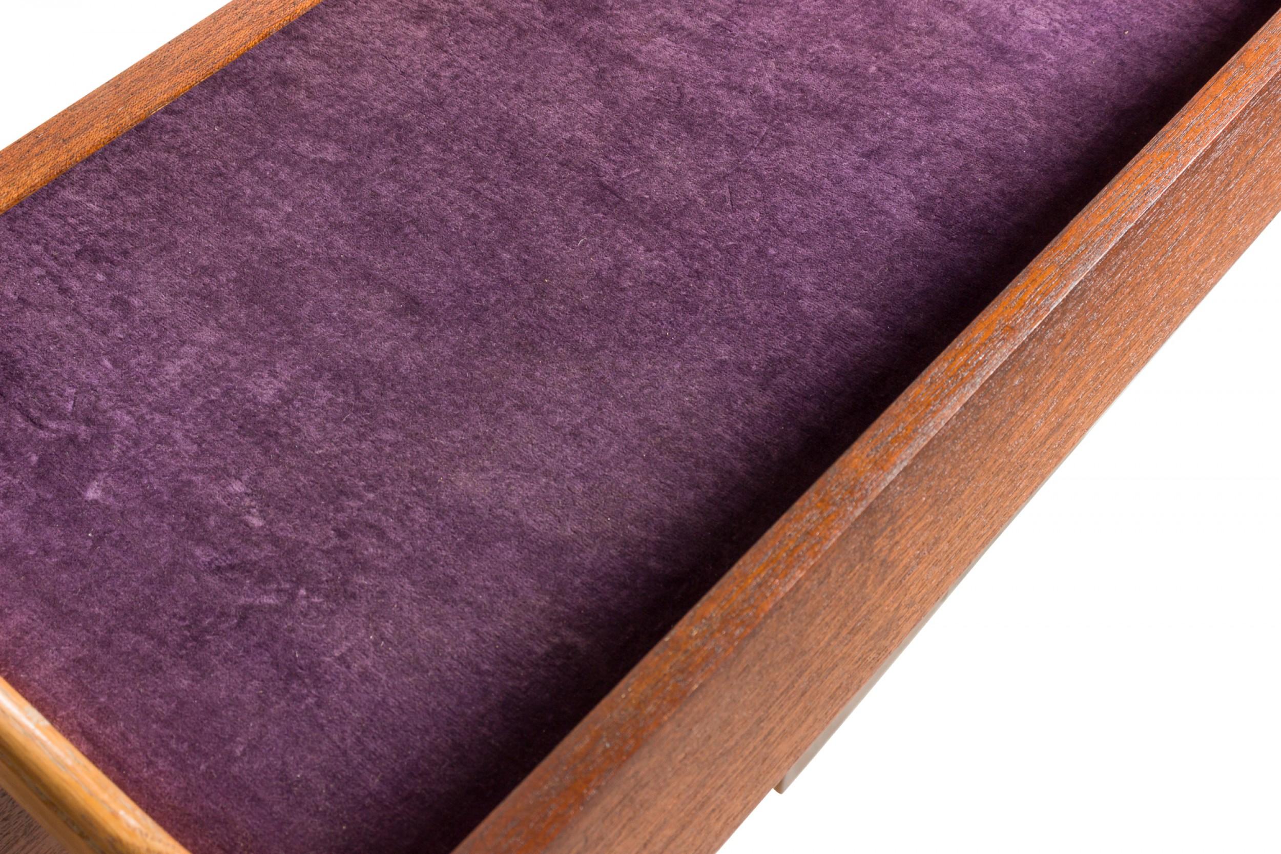 Wood Edward J Wormley for Dunbar Furniture Walnut Chifferobe / Dressing Cabinet For Sale