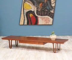 Edward J. Wormley "Long John" Bench or Coffee Table for Dunbar