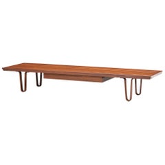 Edward J. Wormley "Long John" Bench or Coffee Table for Dunbar